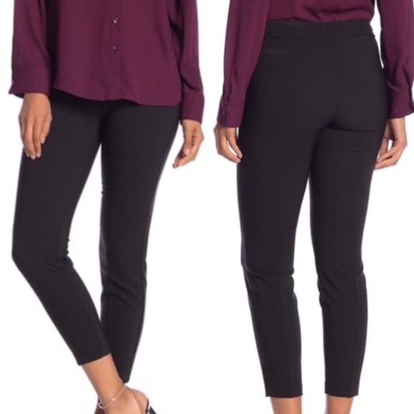 Nanette Nanette Lepore NWT Women's Very Black Plus Size Zip Front Pants - Picture 1 of 4